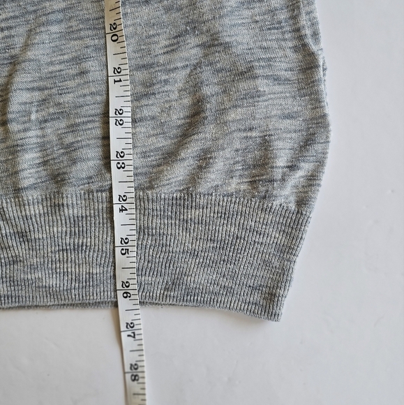 ARITZIA Wilfred Balzac Linen Blend Sweater Heather Gray Size M - Picture 11 of 12